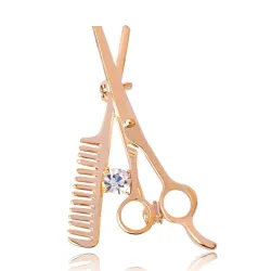 BrochesPeine para el cabello / tijeras - broche