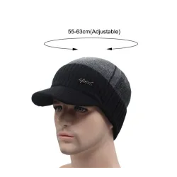 Sombreros / gorrasConjunto de gorro de invierno para hombre con bufanda