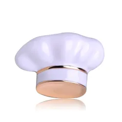 BrochesGorro cocinero blanco - broche