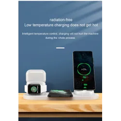 Wireless charger - fast charging stand - for iPhone - Apple Watch - AirPodsAccessories