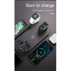 Wireless charger - fast charging stand - for iPhone - Apple Watch - AirPodsAccessories