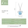 CollarCollar tortuga azul - plata de ley 925