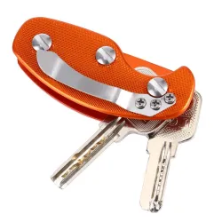 Herramientas de supervivenciaOrganizador de llaves plegable - soporte de aluminio