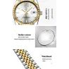 CHENXI - luxury Quartz watch - chronograph - double calendar - waterproof - stainless steelWatches