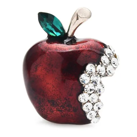 BrochesBroche de manzana - con pedrería