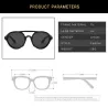 Gafas de solGafas de sol steampunk redondas - decoración cuero - unisex