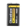 BateríasOKCELL - batería de litio - recargable - USB - 9V - 800 mAh