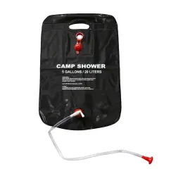 Camp shower bag - solar energy heated - PVC - 20LOutdoor & Camping