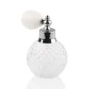 PerfumeFrasco de perfume de cristal vintage - envase vacío - con atomizador en spray - recargable - 100ml