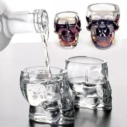 Skull head - shot drink glas - 80 mlBar supply