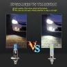 H1Bombilla LED para coche - superbrillante - 12 3535 SMD - 12V 24V 6000K - H1 - H3 - 2 piezas