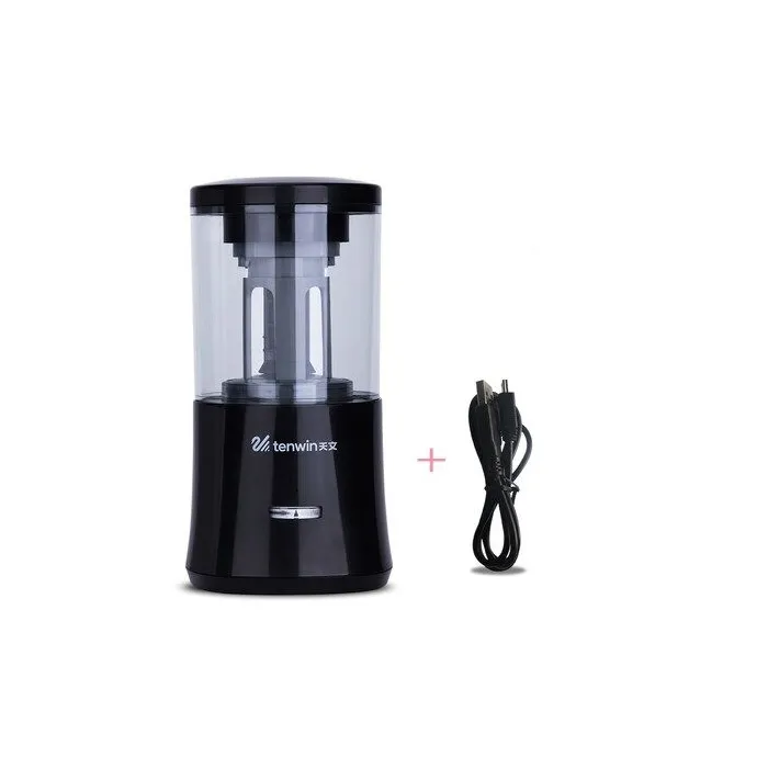 Automatic electric pencil sharpener - adjustable size - USB / battery poweredPencil sharpeners