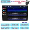 Din 2Autorradio con pantalla táctil - Android 10 - 2DIN - WiFi - GPS - Bluetooth - FM - AM - RDS - SWC - DSP