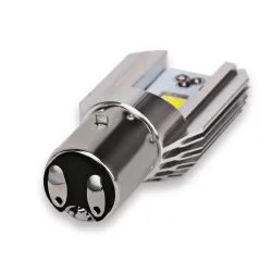 LucesBombilla LED para faro de moto - H6 BA20D - 6000K