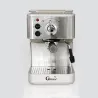 CocinaGustino 19 Bar - cafetera semiautomática - espumador de leche - acero inoxidable