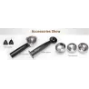 CocinaGustino 19 Bar - cafetera semiautomática - espumador de leche - acero inoxidable