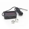 Digital thermometer - LCD display - probe sensorAquarium