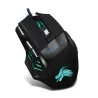 MouseRatón óptico para juegos con cable - LED - 5500DPI