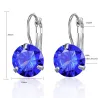 Elegant earrings - with cubic zirconiaEarrings