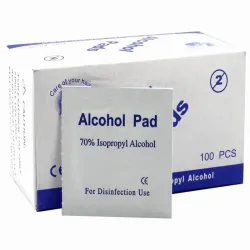 Salud & BellezaToallitas con alcohol - toallitas antisépticas - antibacterianas - 100 piezas