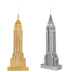 MetalRompecabezas de metal - kit de construcción - Empire State Building