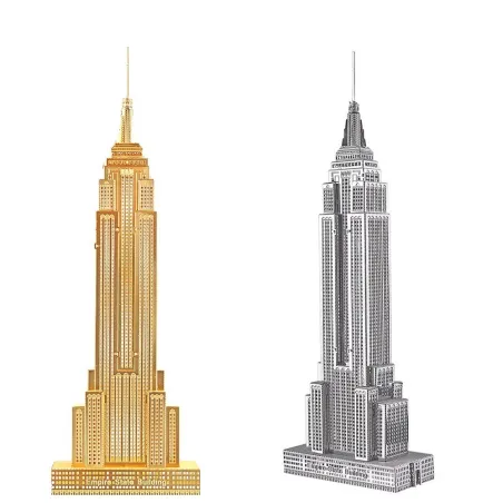 MetalRompecabezas de metal - kit de construcción - Empire State Building