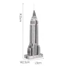 MetalRompecabezas de metal - kit de construcción - Empire State Building
