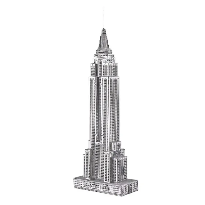 MetalRompecabezas de metal - kit de construcción - Empire State Building