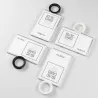 Transparent ID card holder - with lanyardAccess Control Cards