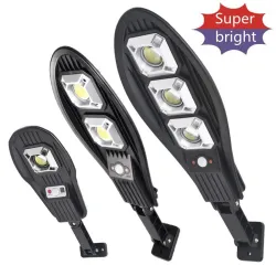 Alumbrado públicoFarola solar - Lámpara de pared LED - COB - 3 modos - sensor de movimiento - resistente al agua