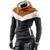 Hoodies & SudaderaSudadera cálida con capucha a rayas - slim
