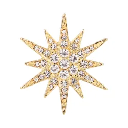 BrochesBroche estrella de cristal