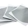 PegatinasAdhesivo de vinilo de fibra de carbono - protección de la manija de la puerta del automóvil - 10 * 9 cm - 4 piezas