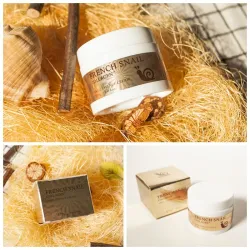 PielCrema facial de caracol - ácido hialurónico - hidratante - antiarrugas - sérum de día
