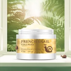 PielCrema facial de caracol - ácido hialurónico - hidratante - antiarrugas - sérum de día