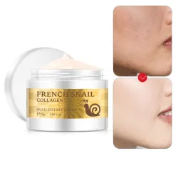 PielCrema facial de caracol - ácido hialurónico - hidratante - antiarrugas - sérum de día