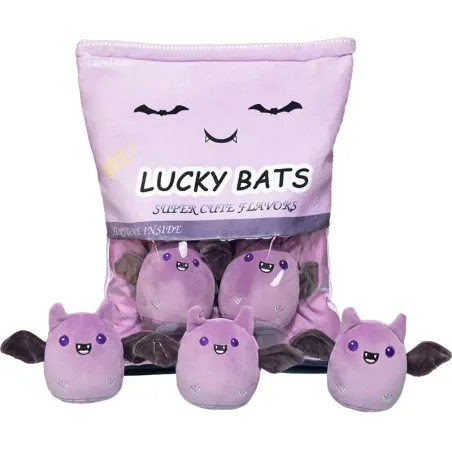 Stuffed pillow - with 5 small batsCushions