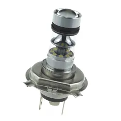 H4Faro de coche - Bombilla LED - H4 9003 - COB - 100W - 1800lm - 6000K