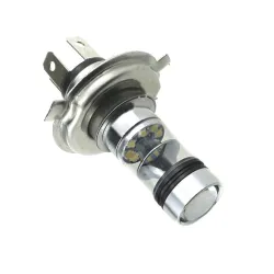 H4Faro de coche - Bombilla LED - H4 9003 - COB - 100W - 1800lm - 6000K