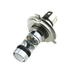 H4Faro de coche - Bombilla LED - H4 9003 - COB - 100W - 1800lm - 6000K