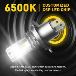 H4Faro de coche - Bombilla LED - H4 9003