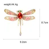 BrochesGran libélula de cristal - broche