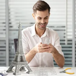 MetalTorre Eiffel - puzzle de metal - modelo de montaje 3D