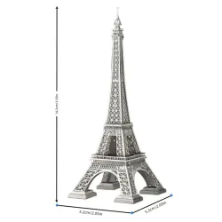 3D Eiffel Tower - metal puzzle - assembly modelMetal
