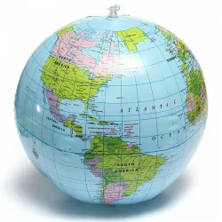 PelotasGlobo terráqueo hinchable - bola - 40cm