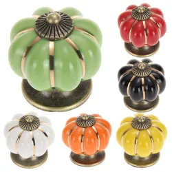 MueblesPomo para mueble vintage - tirador - forma de calabaza
