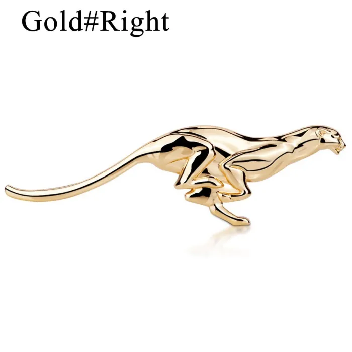 PegatinasLeopardo de metal - emblema - pegatina para coche