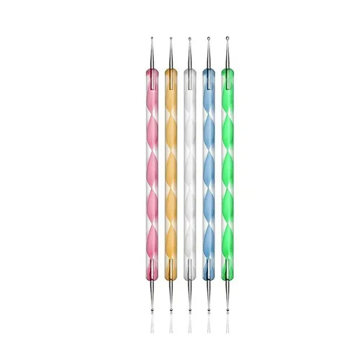 Cepillos de uñasHerramientas para puntear uñas - 5 piezas