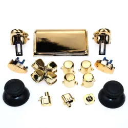 Replaceable chrome buttons - for Dualshock 4 PS4 Pro Slim Controller - setControllers