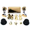 Replaceable chrome buttons - for Dualshock 4 PS4 Pro Slim Controller - setControllers